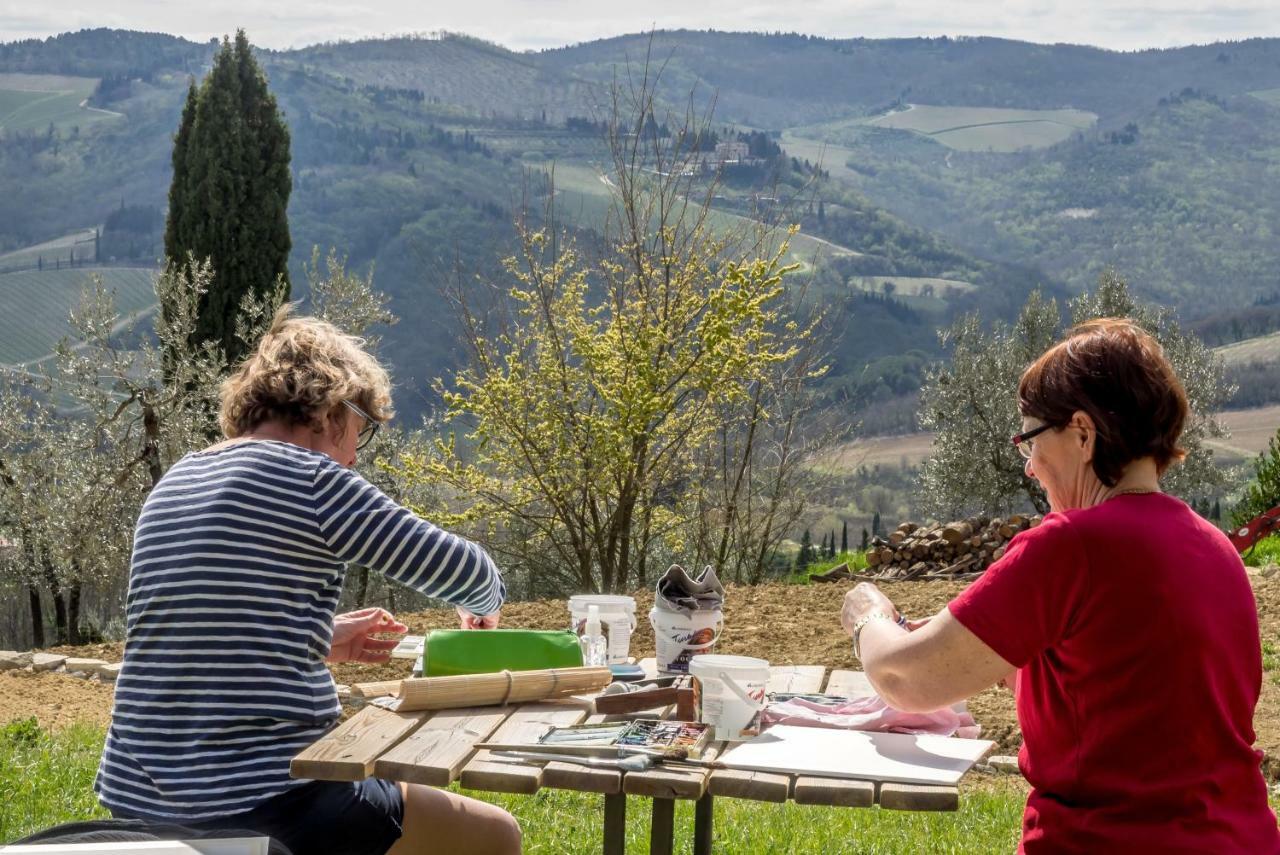 مبيت وإفطار غريفي ان شنتي Ancora Del Chianti المظهر الخارجي الصورة